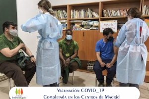 Vacunación COVID_19 completada en los centros de Madrid
