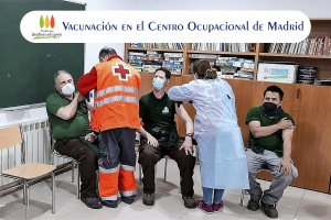 Vacunación en los  Centros Ocupacionales de Madrid
