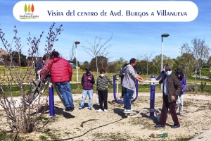 Visita del centro de Avd. Burgos a Villanueva