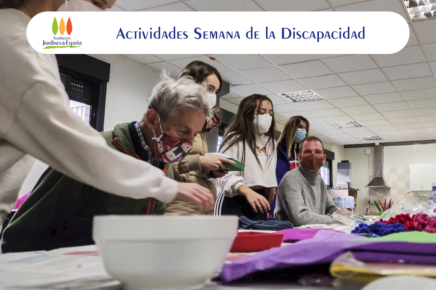 Actividades Semana de la Discapacidad – Fundación Jardines de España..